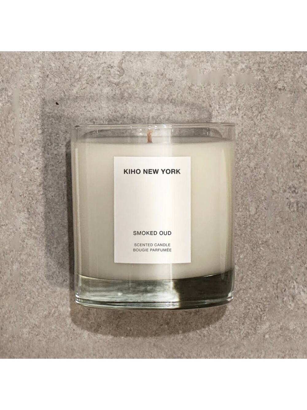 KIHO New York Smoked Oud 8.5 oz Coconut Wax Candle NIB